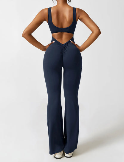 DEMI | V-BACK JUMPSUIT