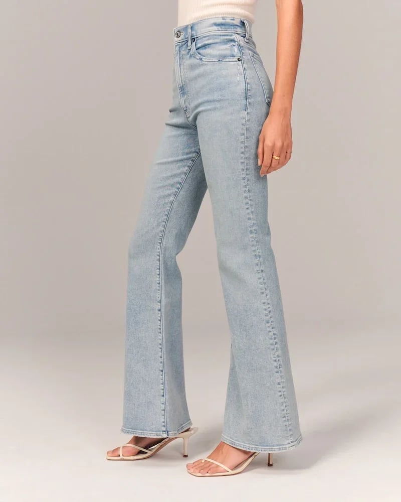 Ultra High Rise Stretch Flare Jean