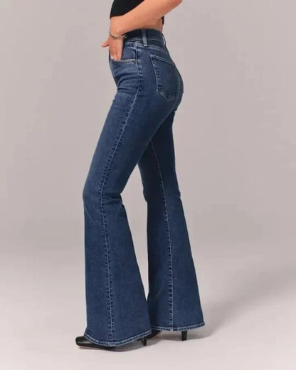 Ultra High Rise Stretch Flare Jean