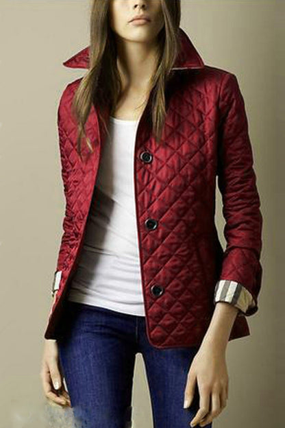 Evie - Slimfit silk-cotton jacket