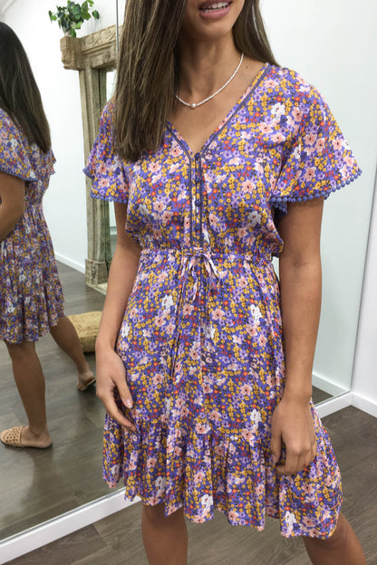 Erin Print Dress