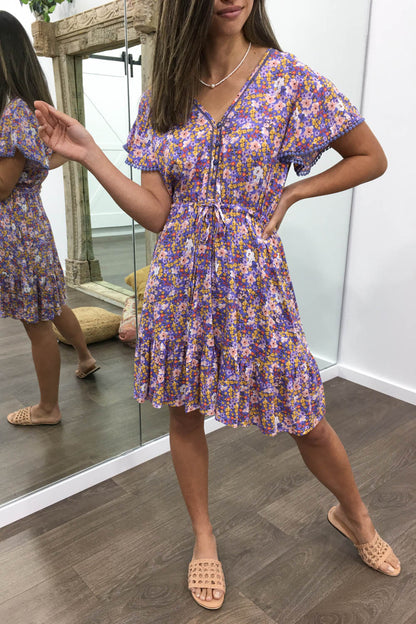 Erin Print Dress