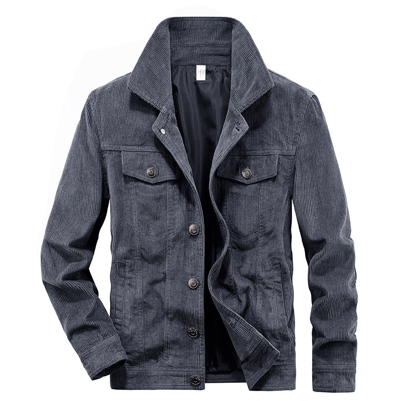 Elijah - Thin corduroy jacket for men