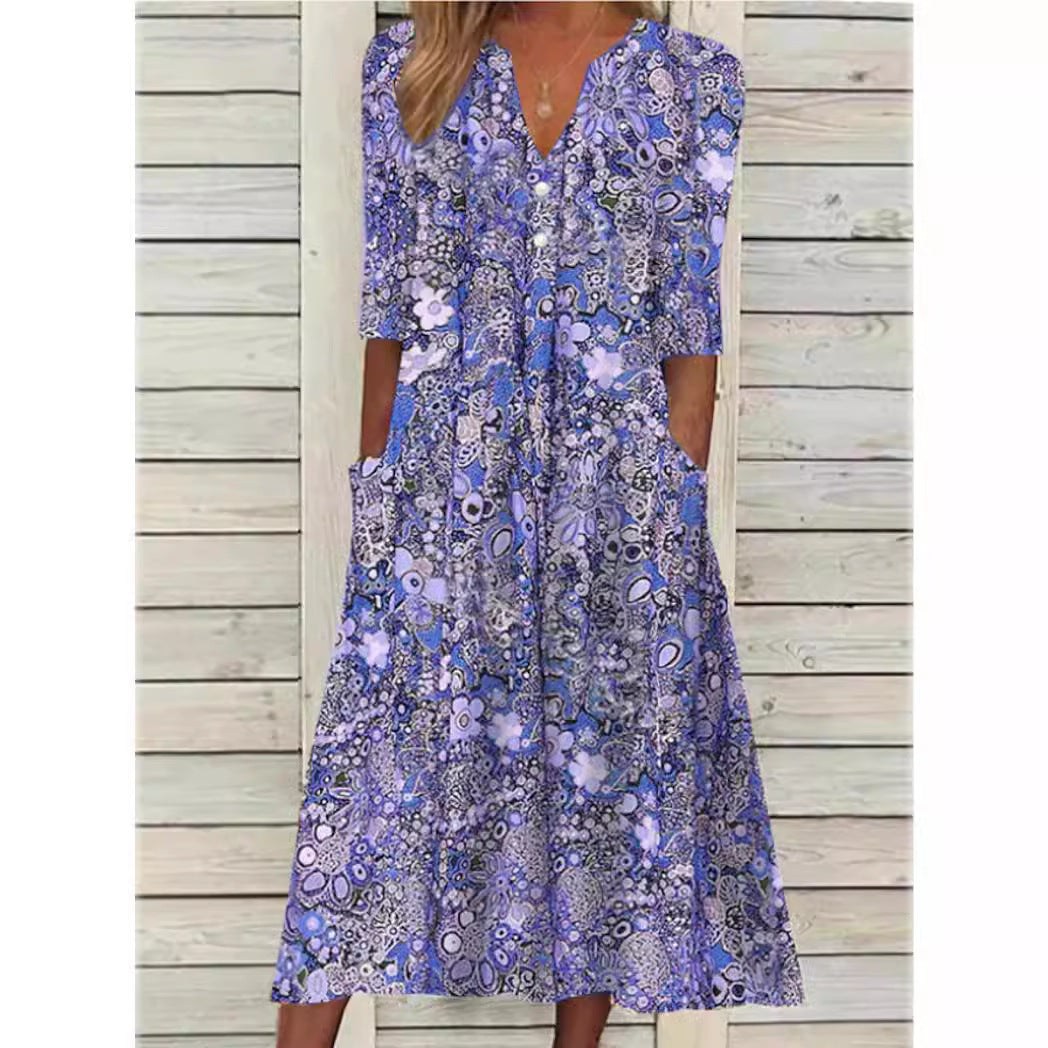 Sarah | Elegant summer women's dress