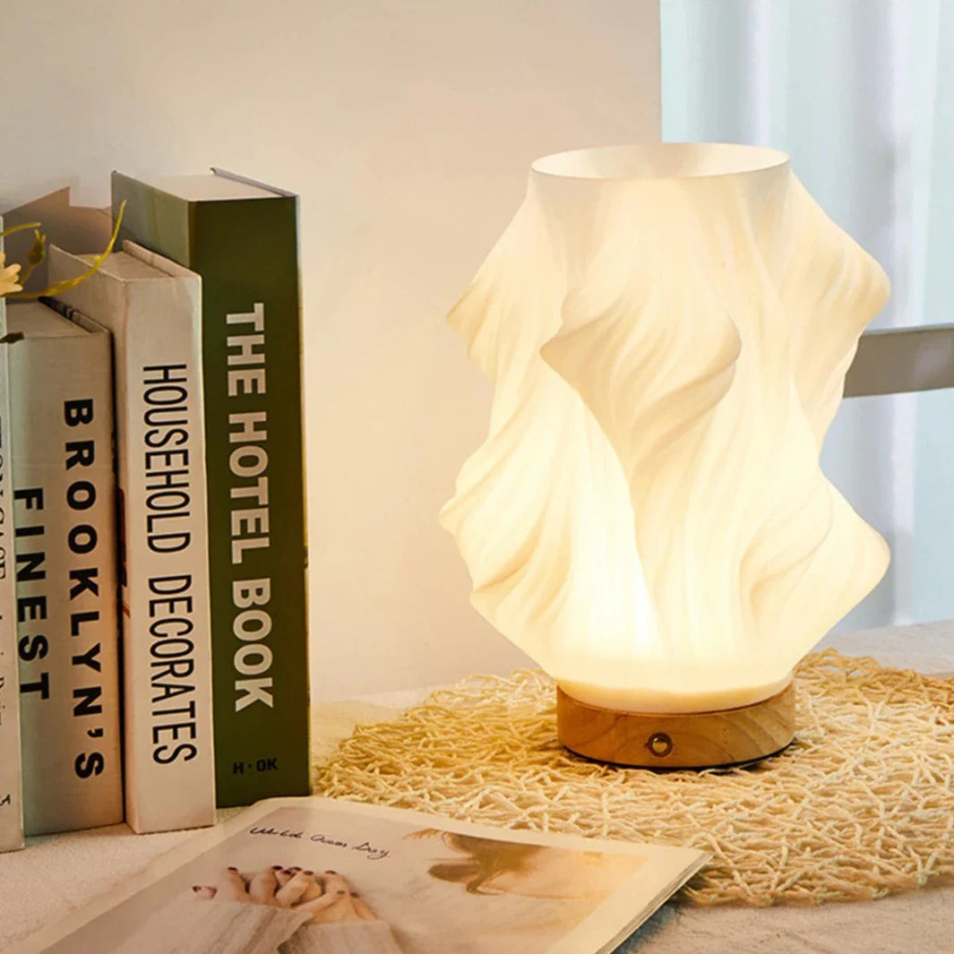 Serene Wave Crest Lamp