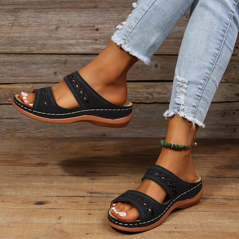 ALYSSON'S™ WOMEN'S THICK ORTHOPEDIC SANDALS