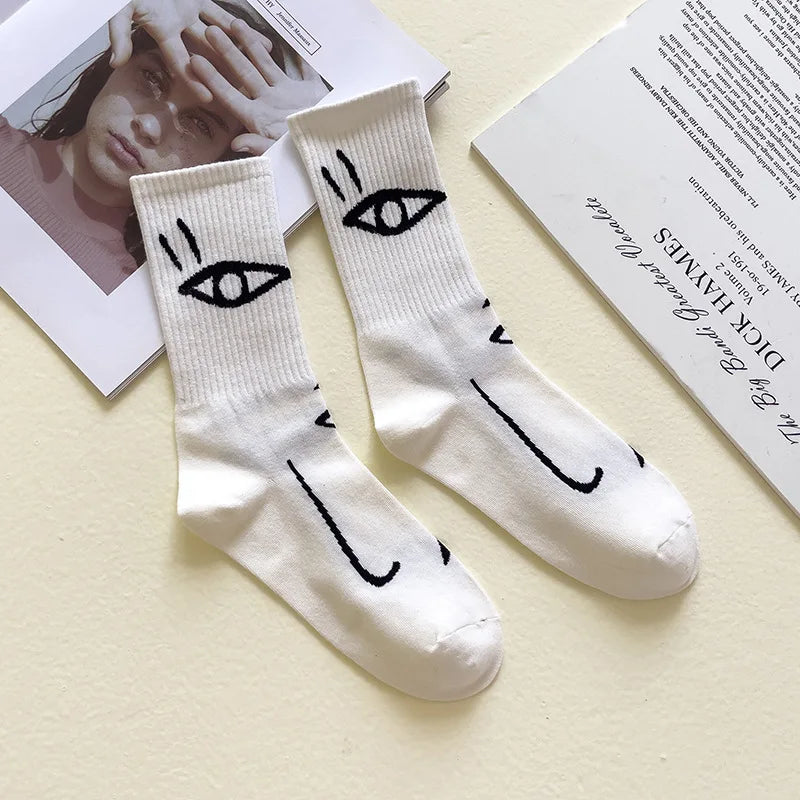 SubtleStep - Line art socks