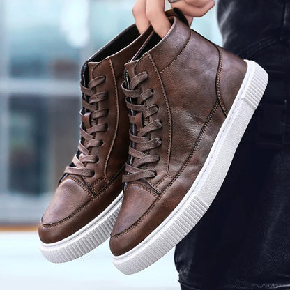 Oliver High Top Leather Sneakers