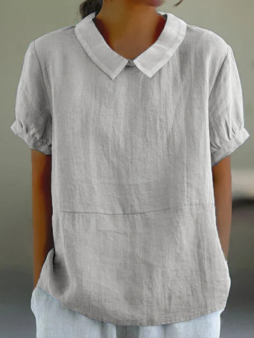 Agnes - Elegant cotton shirt